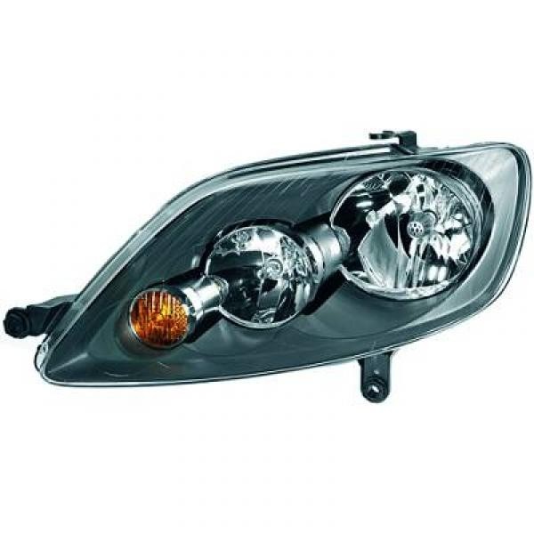 Koplamp links GOLF PLUS. 05-09 DEPO H7+H7