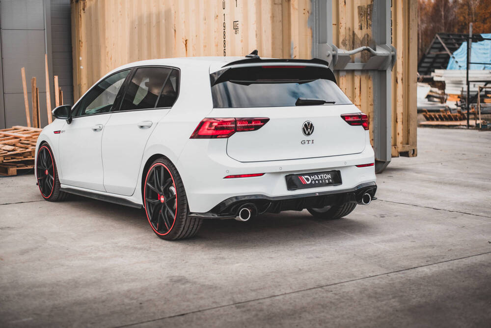 Diffuser V.1 Volkswagen Golf 8 GTI Maxton Glans Zwart