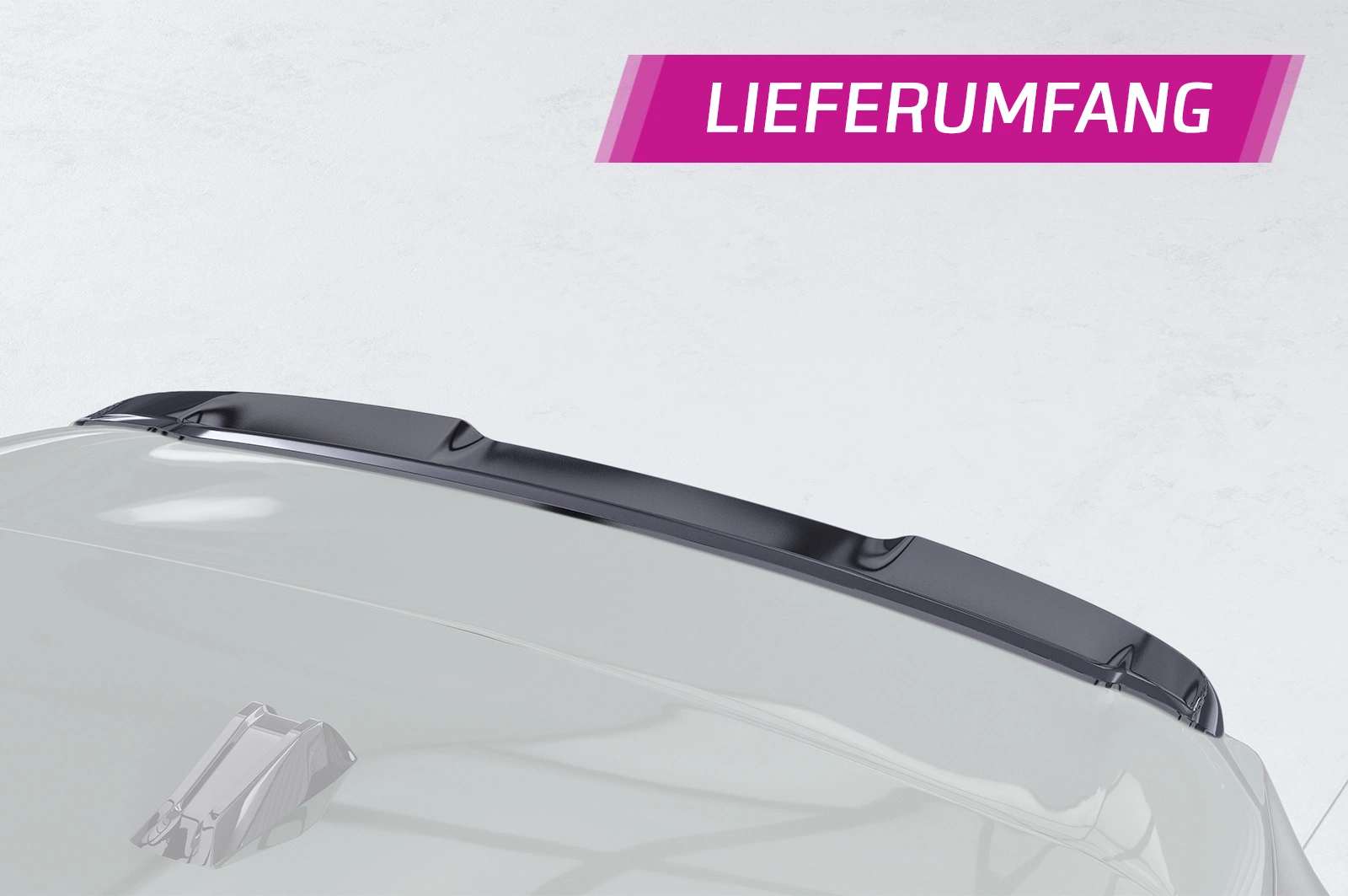 Achterspoiler Mini Countryman III (U25) glans zwart