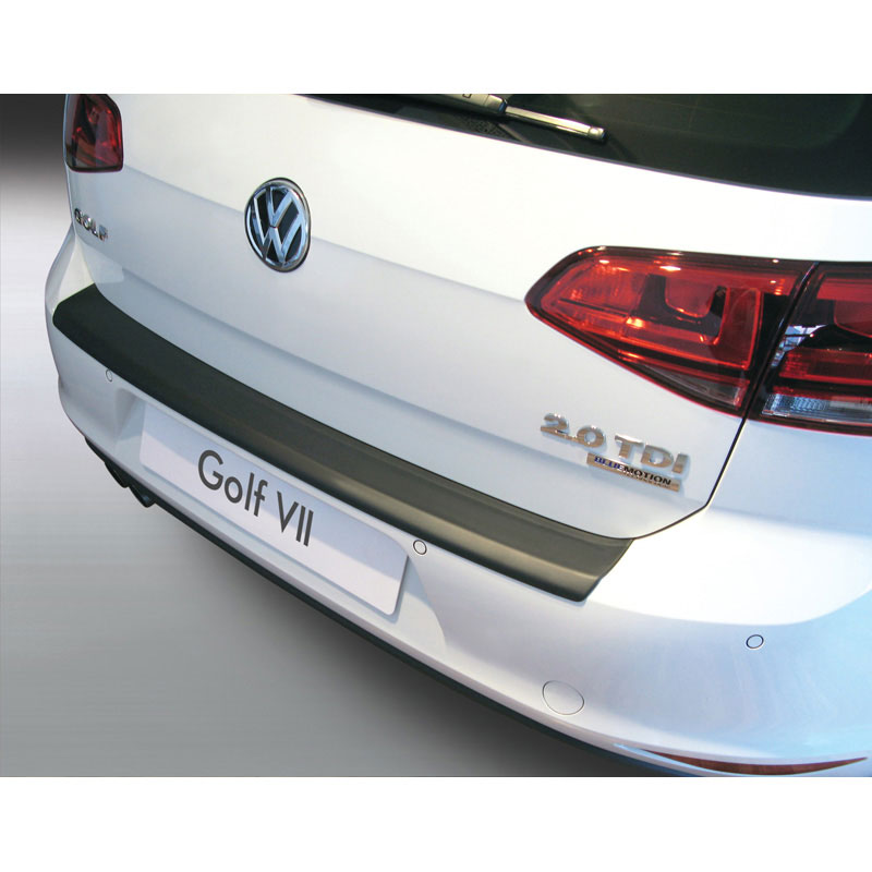 ABS Achterbumper beschermlijst  Volkswagen Golf MK VII 3/5 deurs 2013-2019 Zwart