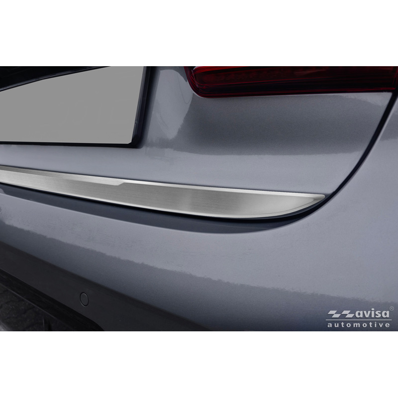 Avisa Geborsteld RVS Kofferbak Sierlijst  BMW 3-Serie (G20) M-Sport Facelift 2018-2022, Facelift 2022-2024 & Facelift 2024-