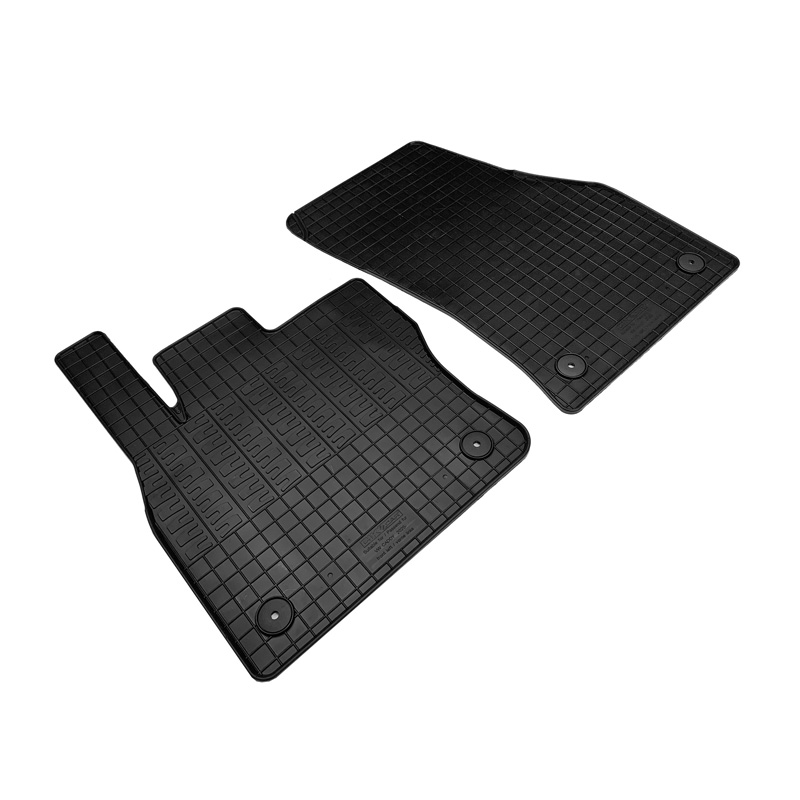 Rubber matten  Volkswagen Caddy V Box 2020- (2-delig + montagesysteem)