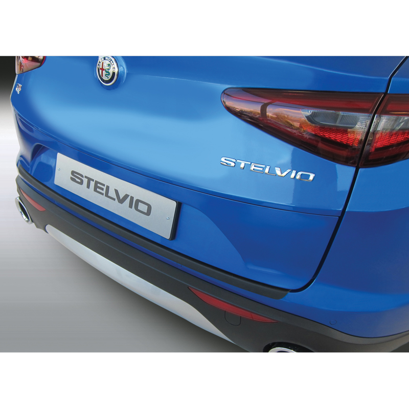 ABS Achterbumper beschermlijst  Alfa Romeo Stelvio 2017- Zwart