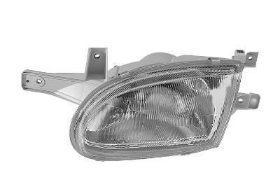 koplamp, H4, elektr verstelb, rechts, 02/1997-Hyundai Accent/Exc