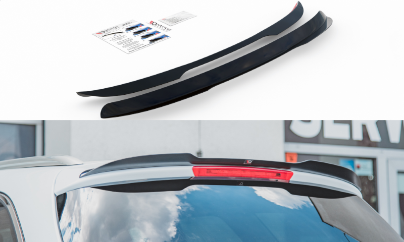 Spoilerkap Ford Mondeo Estate Mk5 Faceliftt Glanzend Zwart Maxton