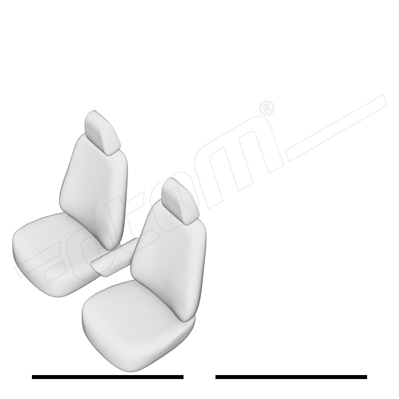 New York Design Kunstleder Stoelhoezenset 1+1  Maxus E-Deliver 3 2020-