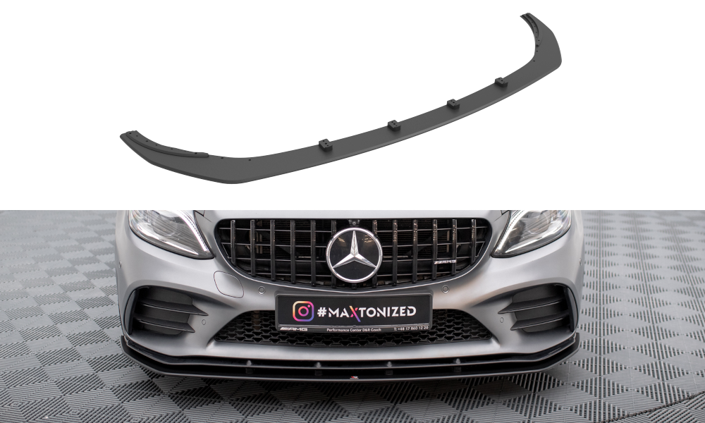Voorspoiler Mercedes C43 W205 Coupe FL Maxton