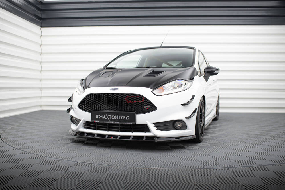 Voorspoiler V.6 Ford Fiesta ST MK7 Facelift
