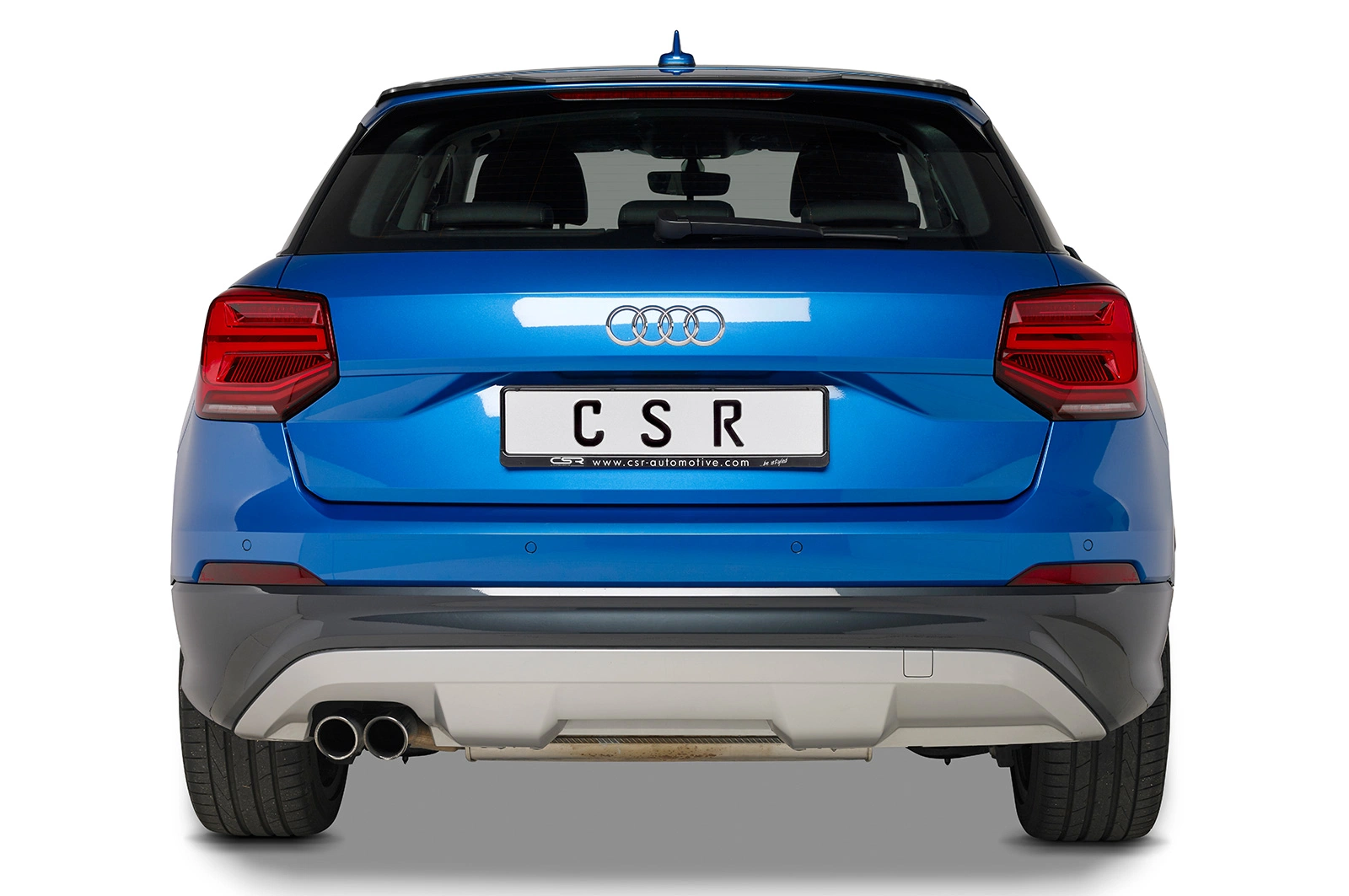 Achterspoiler Audi Q2 (2016–2020) Glans Zwart – CSR Automotive