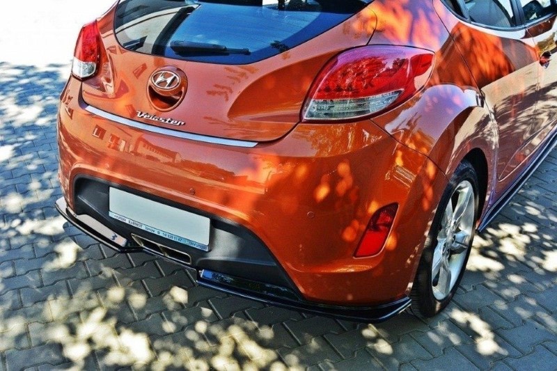 Achterspoiler Hyundai Veloster Glanzend Zwart