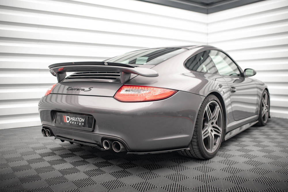 Spoiler Porsche 911 Carrera 997 Facelift 2009 - 2011 Maxton Glans Zwart