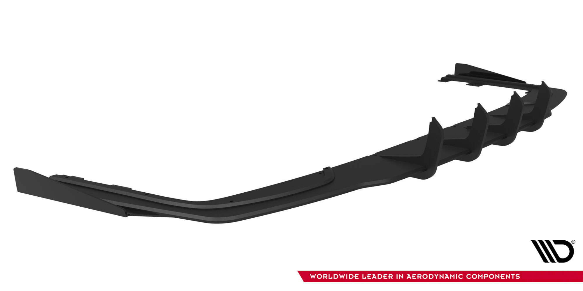 Street Pro Achter Diffuser + Flaps Mercedes-AMG CLE 53 C236 Maxton Glanzend zwart