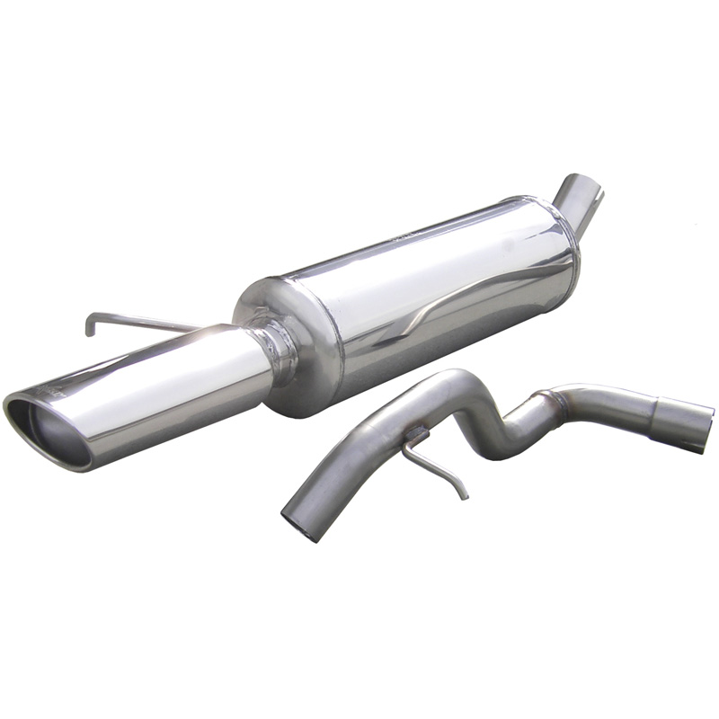 100% RVS Sportuitlaat  Seat Leon 1M 1.8 Turbo 2000- 120x80mm