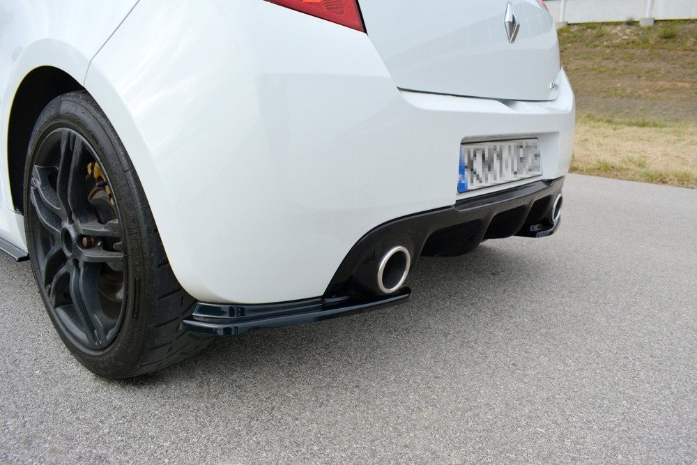 Zijduffers Renault CLIO RS MK3 Facelift Glans zwart