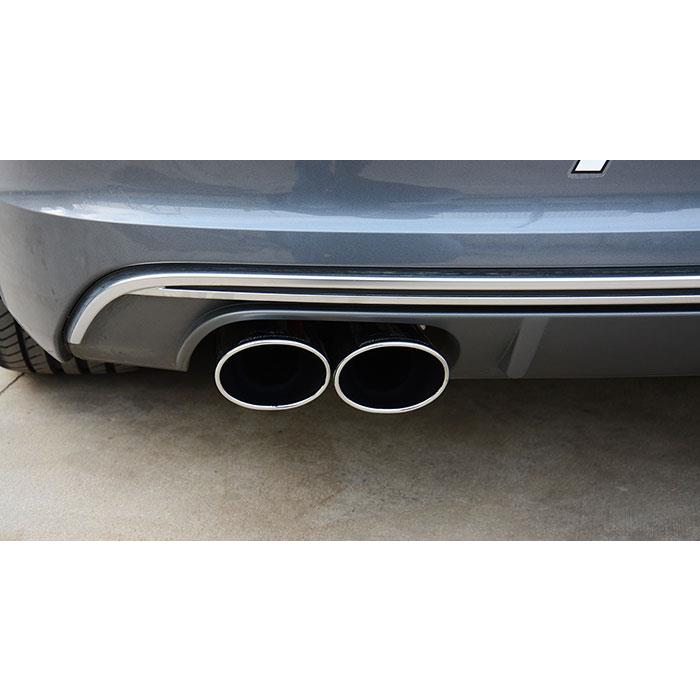AUDI A3 8V Cabrio 1.8 TFSI (180 Hp) 2012 -> 2015 Endpipe kit 100x75 Right + 100x75 Left