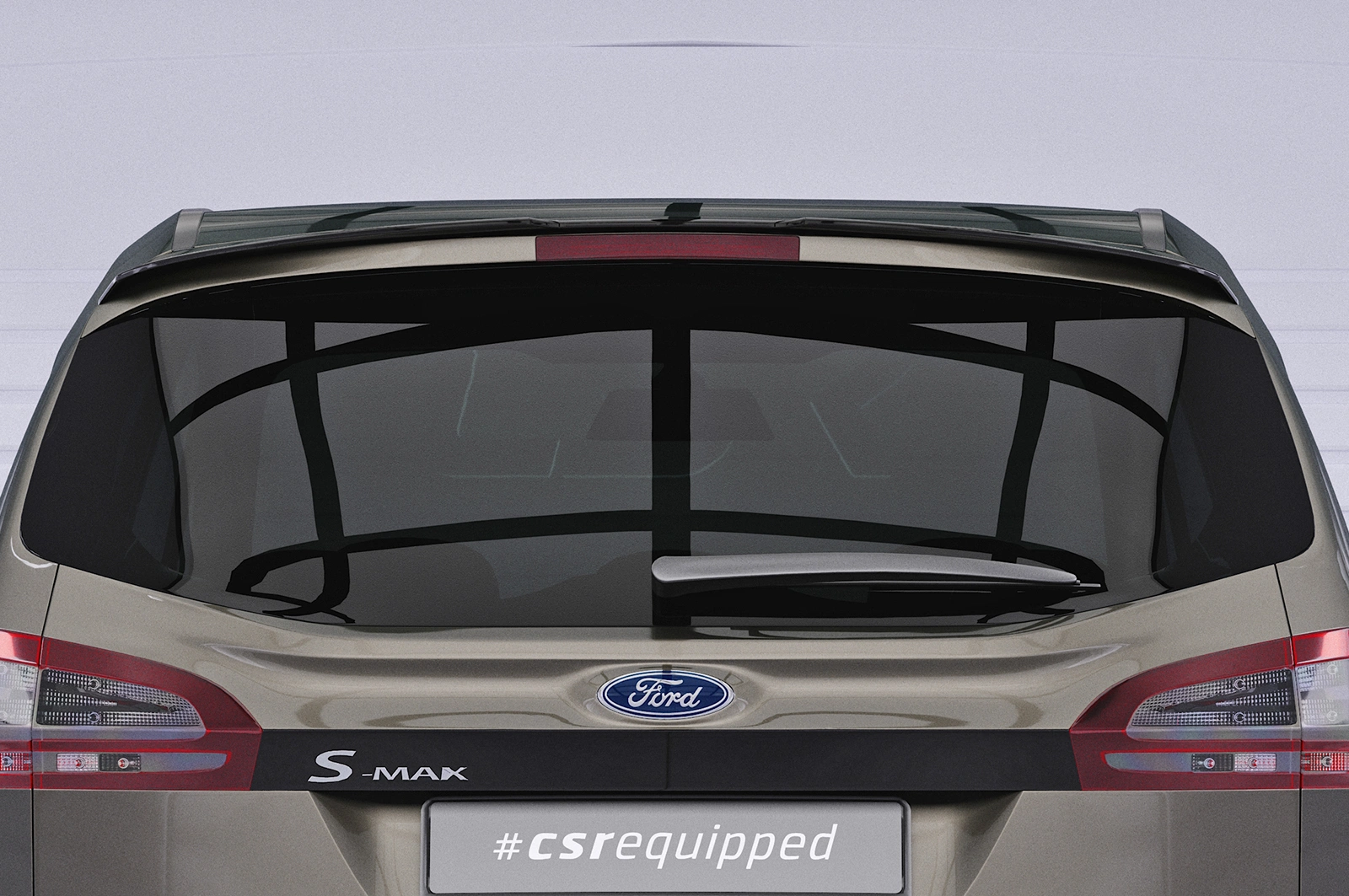 Achterspoiler Ford S-Max 1. Gen (2006–2014) Glans Zwart – CSR Automotive