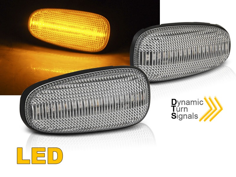 Indicators Opel Astra G Led black
