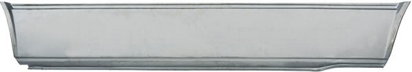 ZIJWAND BLIK links STATION. 79->> 30 CM HOOG