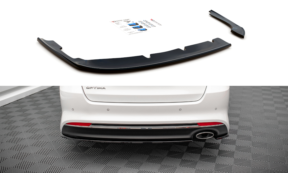 Diffuser Kia Optima Mk4 Maxton glans zwart
