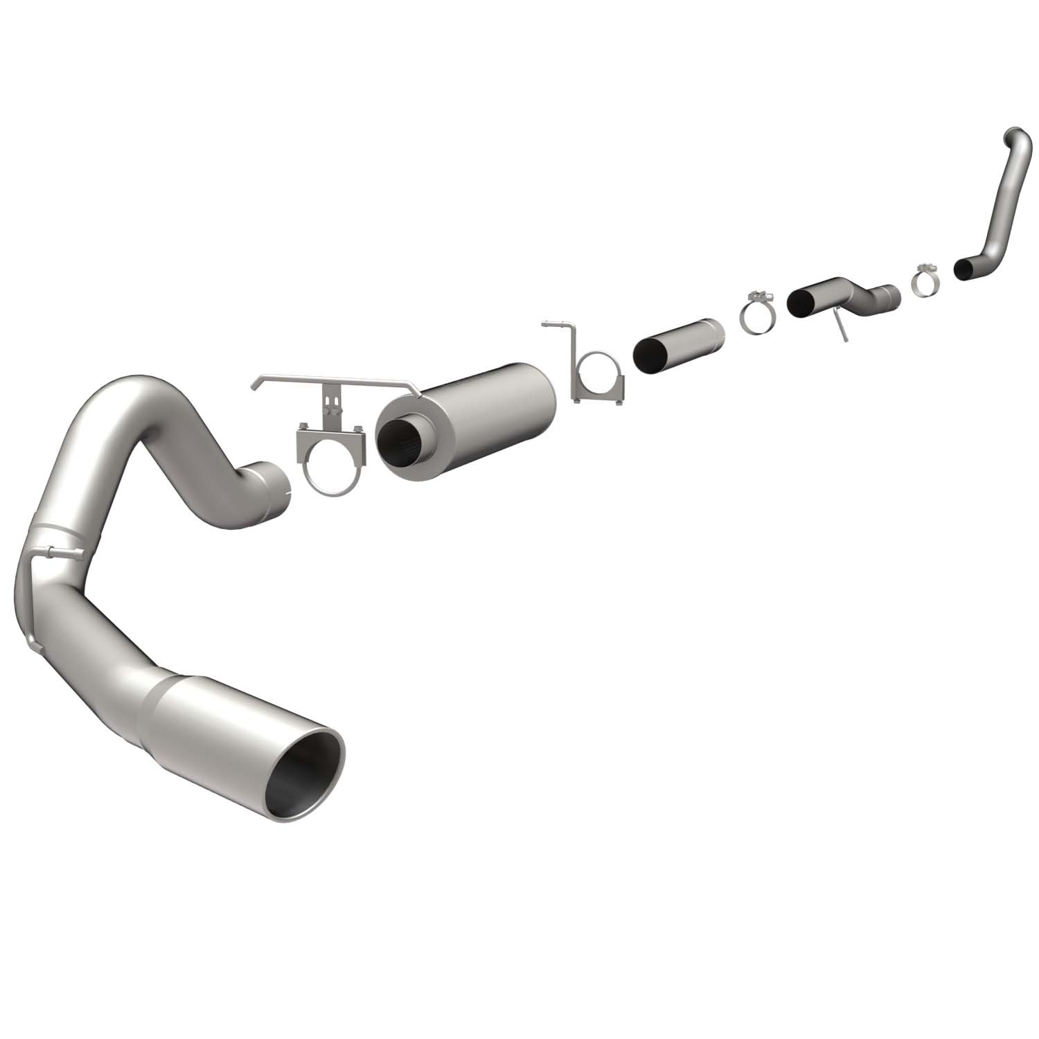 Ford Sys TB XL 03- Ford Excursion 6.0L Magnaflow Cat-Back
