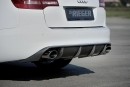 Achterinzet Audi A6 4F facelift Rieger ABS Carbon (org.)