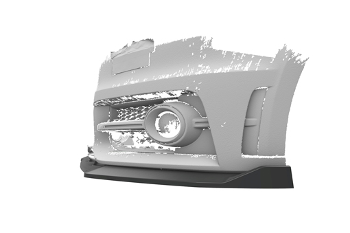 Voorspoiler Audi A1 (8X) S-Line
