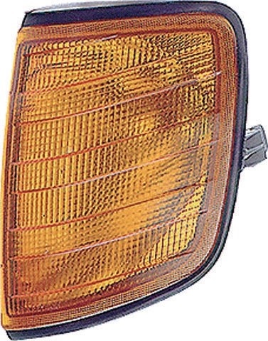 Knipperlicht rechts W124 85-93 ORANJE GLAS met VOET