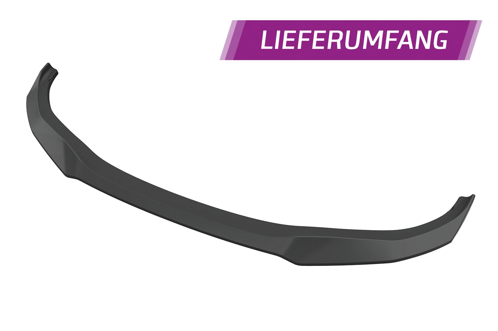Voorspoiler BMW 4er (G26) / i4 M-Paket Glans Zwart (07/2020–)