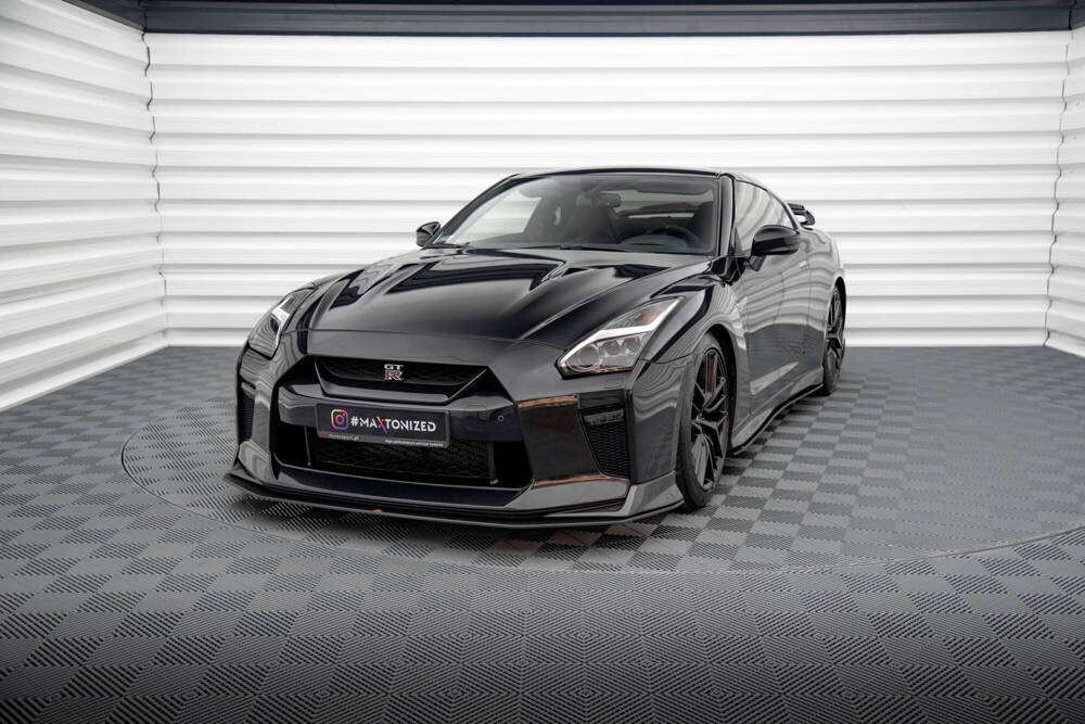 Voorspoiler Street Pro Nissan GTR R35 17-22 Maxton