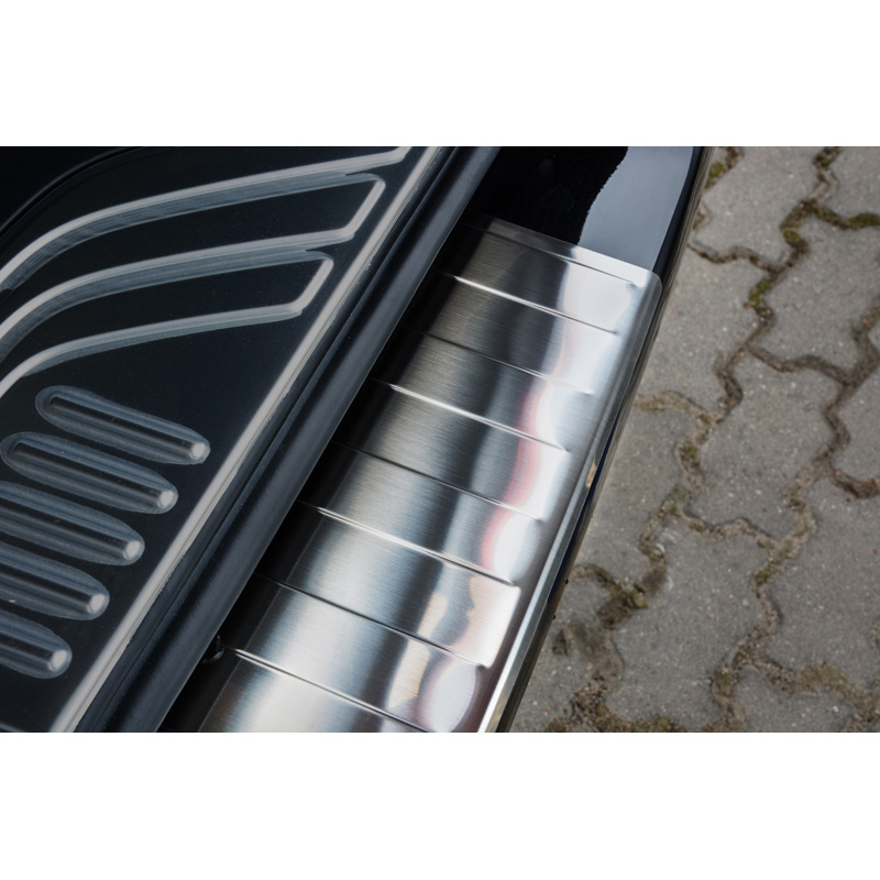 RVS Achterbumperprotector Mercedes Vito/V-Klasse 2014- 'Ribs'