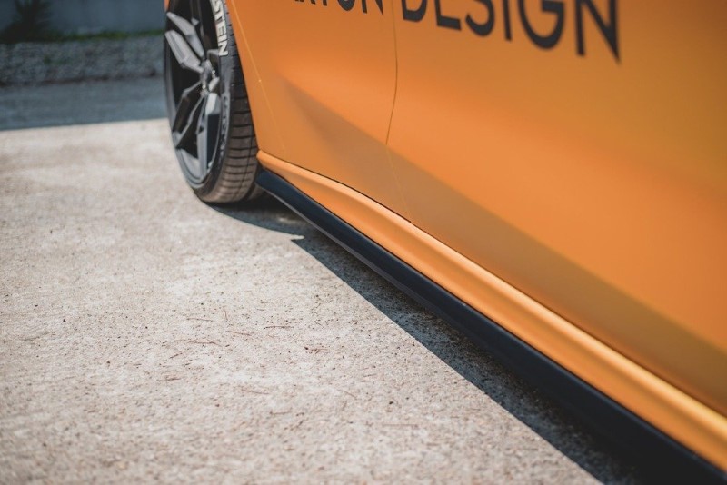 Zijskirts Diffusers Ford Focus ST / ST-Line Mk4 V.5 Glanzend Zwart