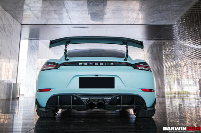 Porsche 718 Cayman/Boxster BKSS Style Deels Carbon Fiber Body Kit 2017-2020
