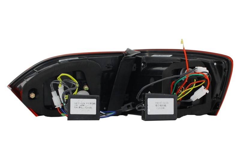Taillights VW Jetta IV 10-17 LED DRL black