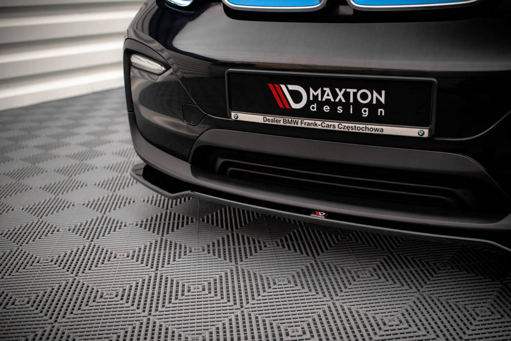 Voorspoiler V.1 BMW i3 MK1 FL Maxton Glans Zwart