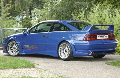 Achteraanzet Opel Calibra Eindstuk max 80mm diameter valkke vers