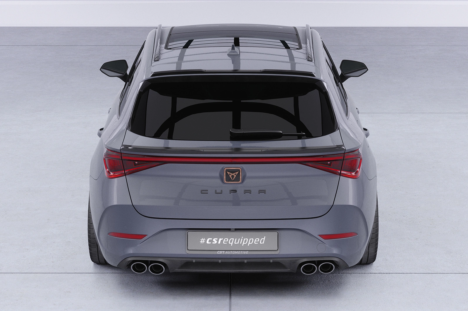 Achterspoiler Seat / Cupra Leon 4 (Typ KL) ST glans zwart