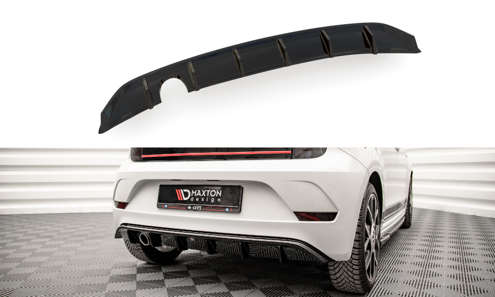 Diffuser VW Up! GTI Maxton Glans Zwart