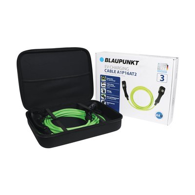 Blaupunkt Laadkabel Elektrische Auto Type2>2 16A 1ph A1P16AT2