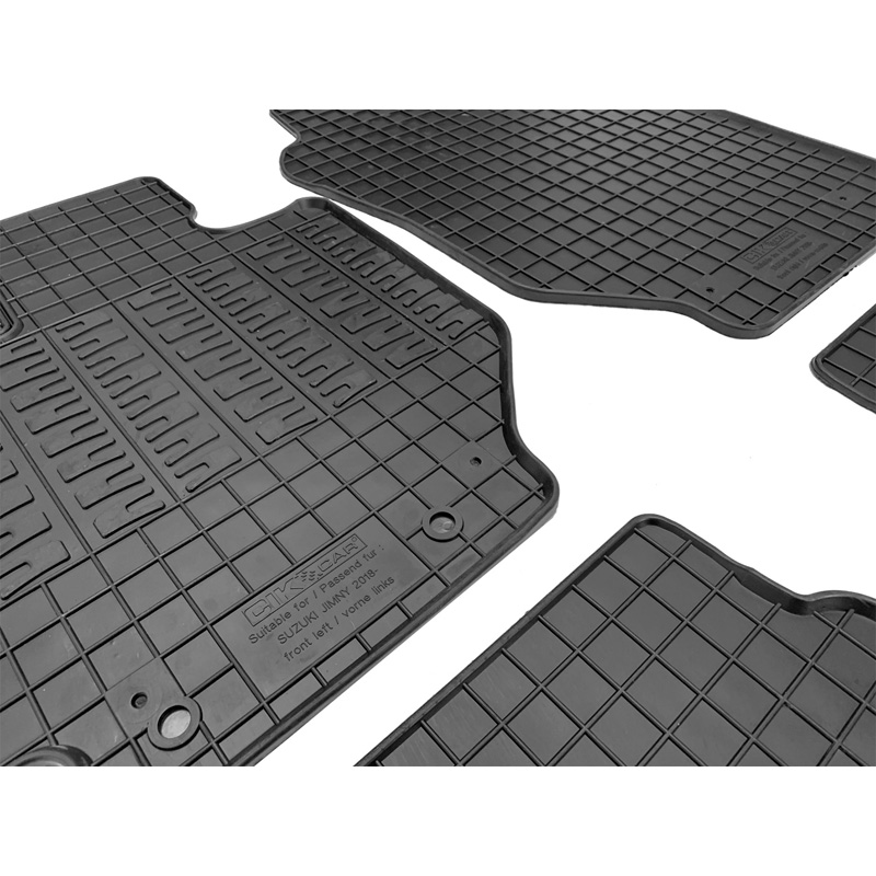 Rubber matten  Suzuki Jimny (A6G) 2018- (4-delig + montagesysteem)