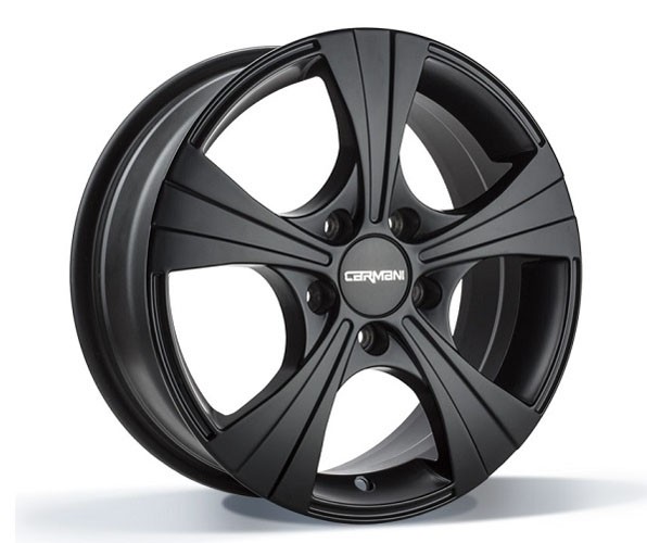 Carmani CA11 Rush 7,5x17 5x120 ET45 mat zwart Velgen