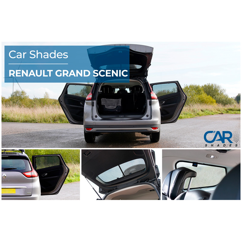 Set Car Shades  Renault Grand Scenic 2016-2023 (6-delig)