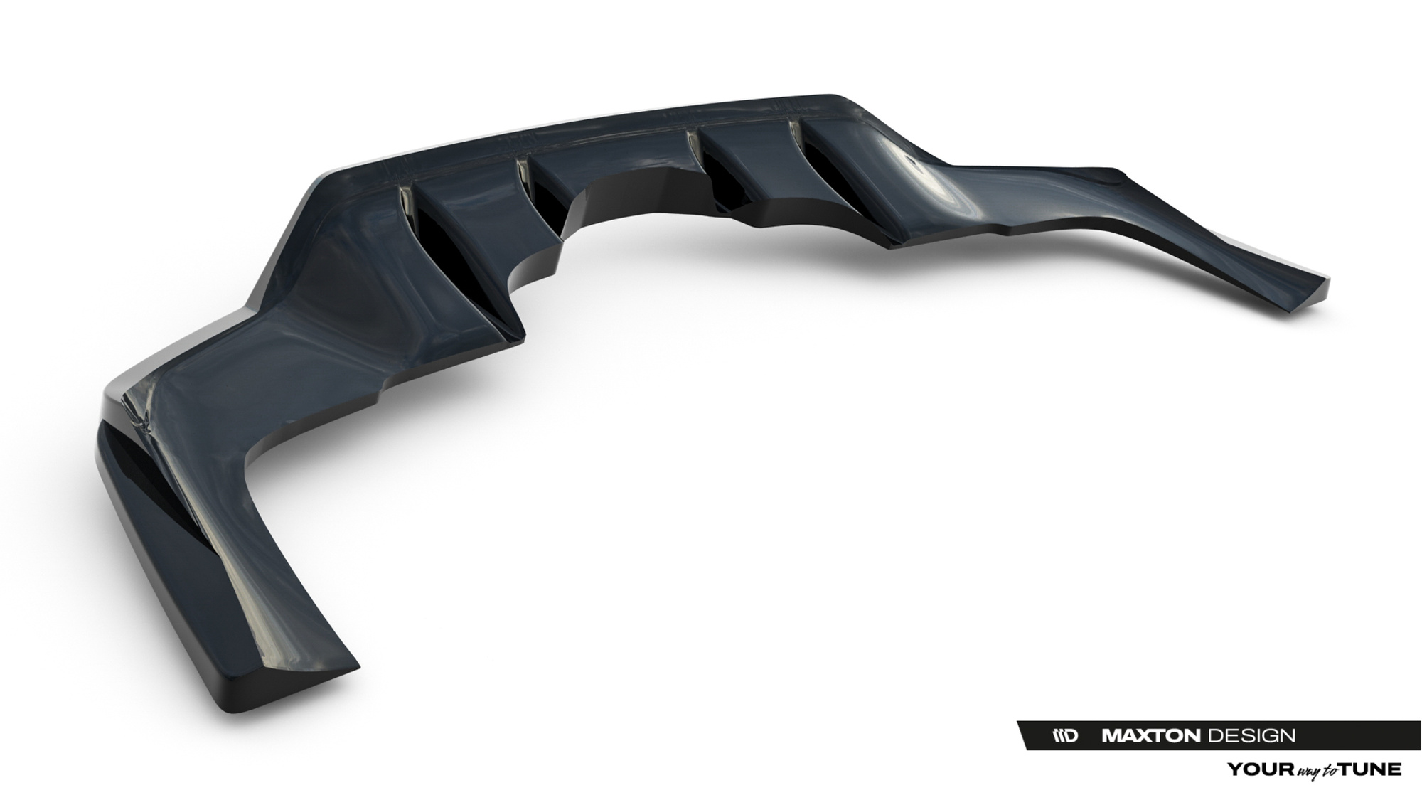 Diffuser V.2 Mercedes-Benz GLE Coupe AMG-Line C167 / C167 Facelift – Maxton Rear Splitter
