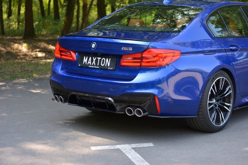 Achterzij Spoilers BMW M5 F90 Glanzend Zwart