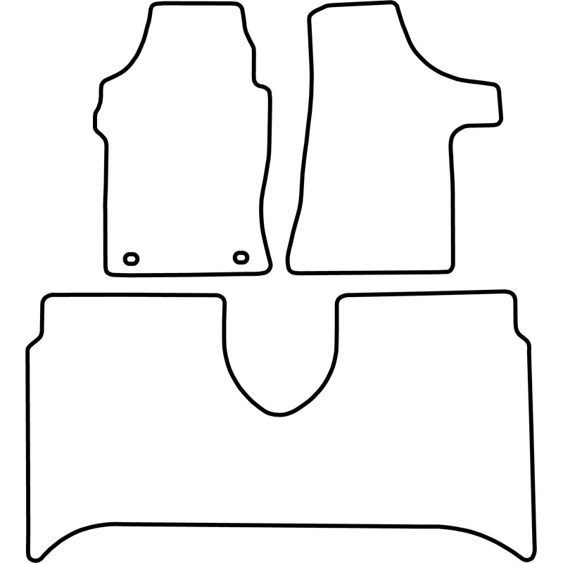 Automatten Velours  Mercedes Viano 2009-2014