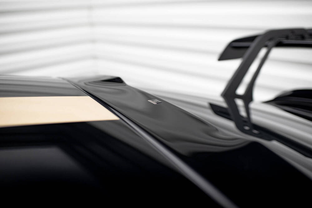 Raamspoiler Porsche 911 992 GT3 Maxton Glans Zwart