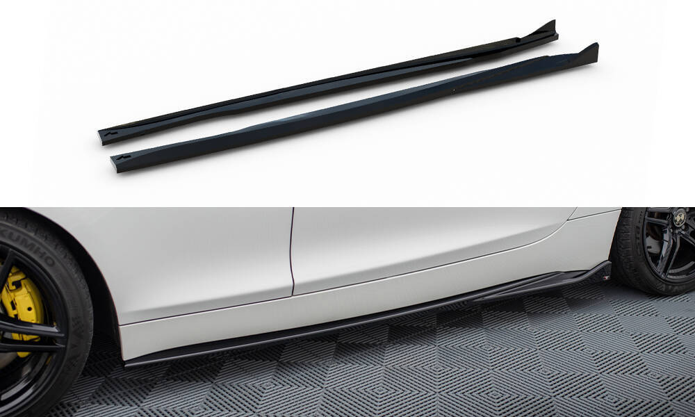 Zijskirts BMW Z4 E89 Maxton Glans Zwart