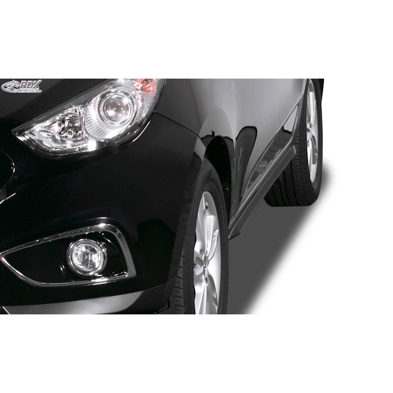 Sideskirts 'Slim'  Hyundai ix35 2009-2016 (ABS zwart glanzend)