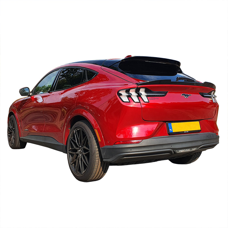 Achterspoiler  Ford Mustang Mach-E 2020- 'M4' (Glanzend Zwart ABS)