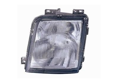 koplamp, H4+H1, elektr verstelb, rechts VW LT, 1996-2006