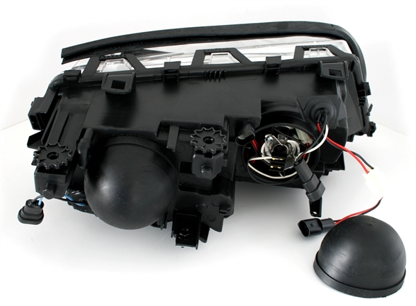 Faros BMW E46 coupe 98-01 Angel Eyes cromo